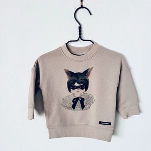 Rockyourbaby miss Possum  CottonSweater long sleeve size 6-12M